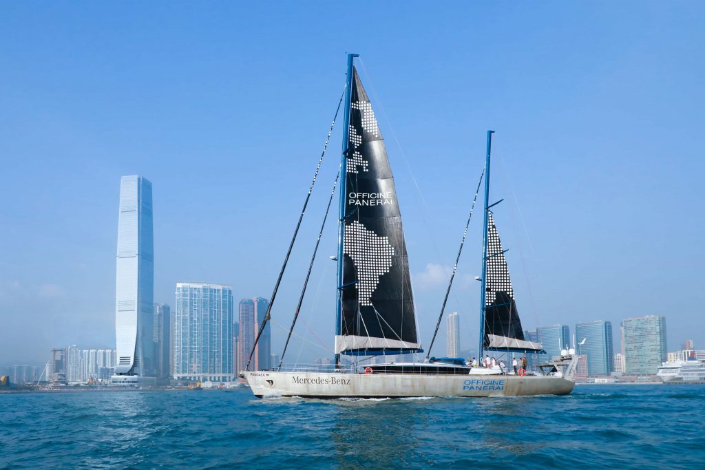 Pangaea in Victoria Habour in Hong Kong