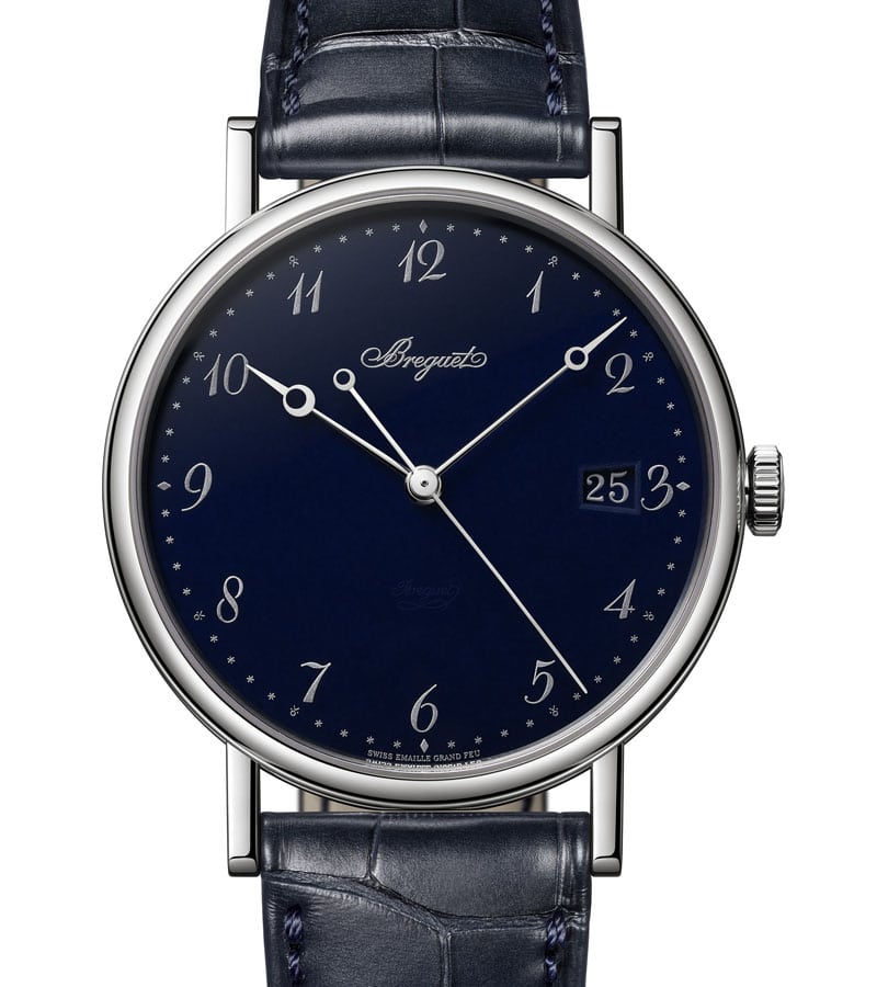 Breguet | Classique 5177 Grand Feu Blue Enamel | 寶璣 | Chronomen.com