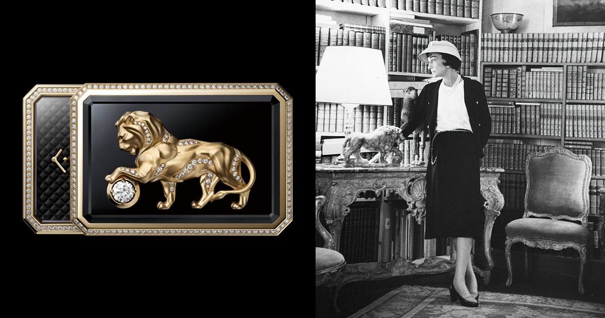 正規品　CHANEL シャネル　希少カメリア ライオン獅子 CCロゴ  38 CHANEL 【並行輸入品】 シャネル レキャトルオンブル #202